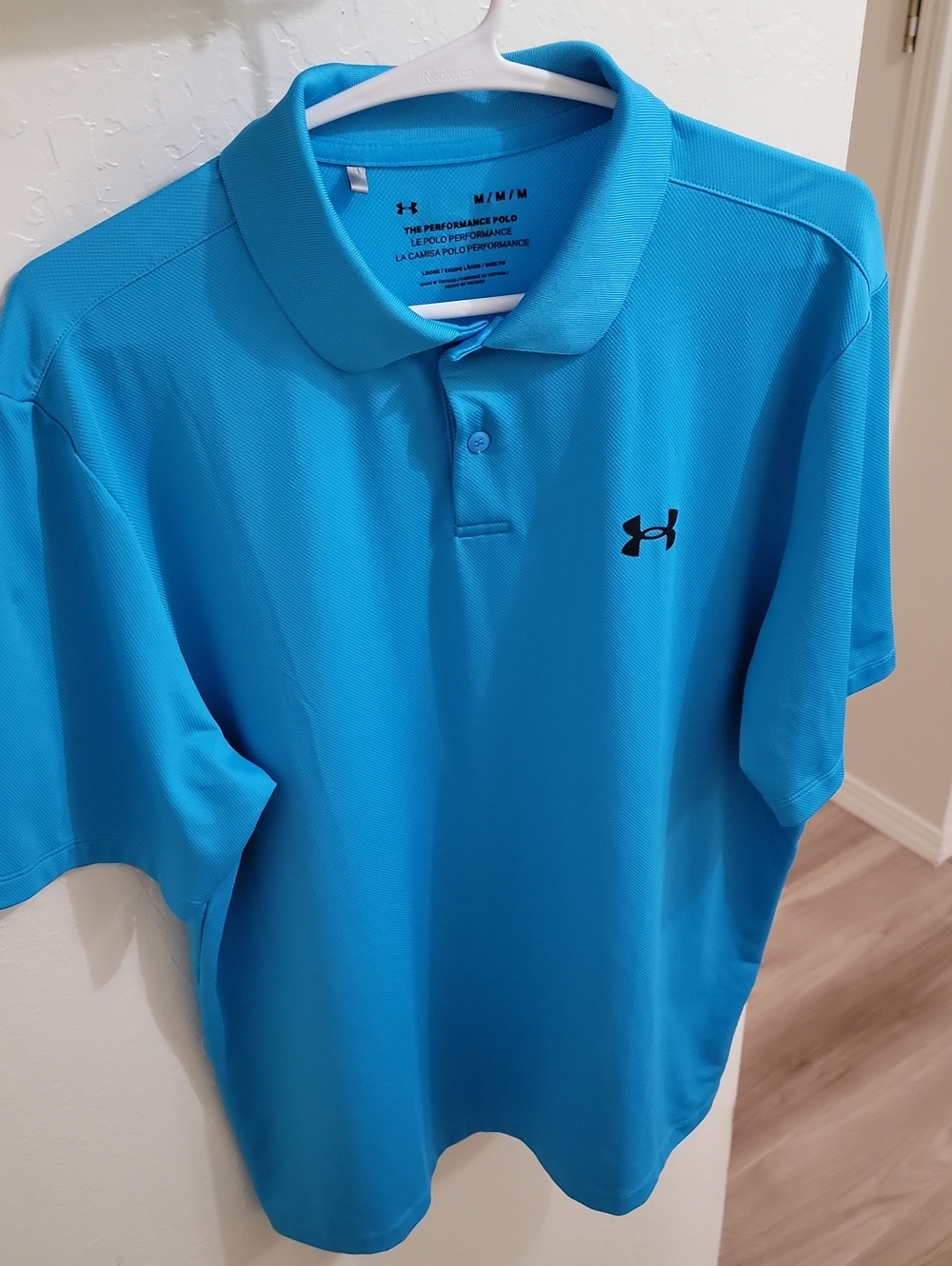 Under Armour Men’s Bright Blue Performance Polo